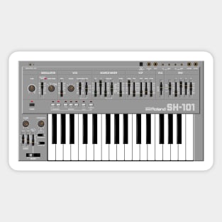 Roland SH-101 Sticker